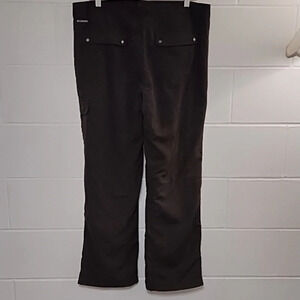 Columbia Brown Omni-Shield Advanced Repellant Cargo Pants Hike, Ski, Walk 14 EUC